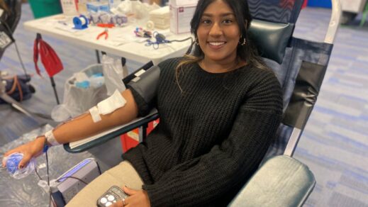 University of Delaware Spring Semester Blood Drive books all 122 appointments