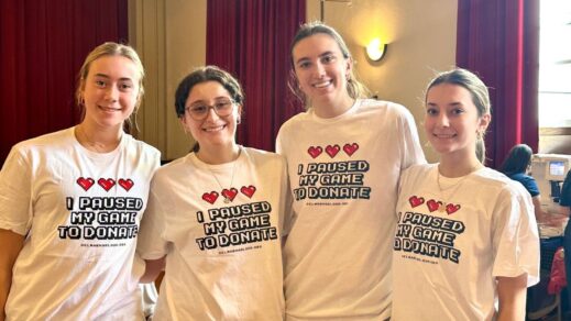 Padua Academy and Ursuline Academy both put a spring in Blood Bank of Delmarva collections this March