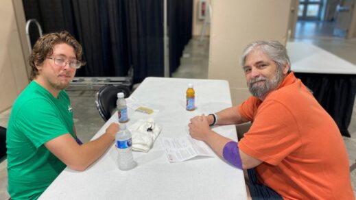 Father-Son Duo Kicks Off Father’s Day with Blood Donation