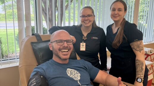 From Donor to Recipient: Jason’s Story Comes Full Circle