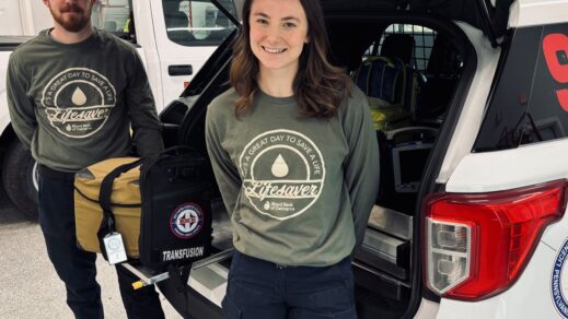 Southern Chester County, Pa. first responders step up to help Blood Bank of Delmarva during holidays