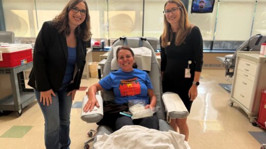 U.S. Congresswoman Sarah McBride visits Blood Bank of Delmarva