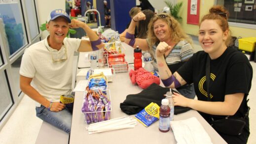 Inaugural Hero Day Blood Drive brings in an outstanding 61 units