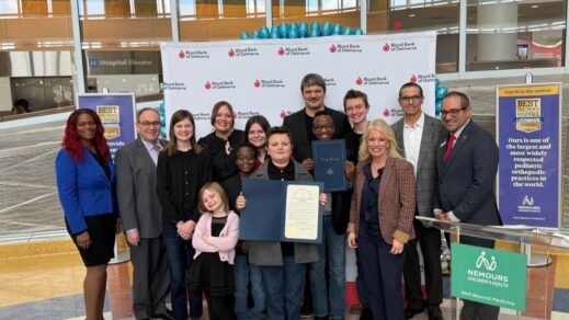 State and Local Officials Join Blood Bank of Delmarva, Nemours Children’s Health to Recognize National Blood Donor Month